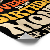 November My Birthday For New Year 2026  Poster (Hoek)