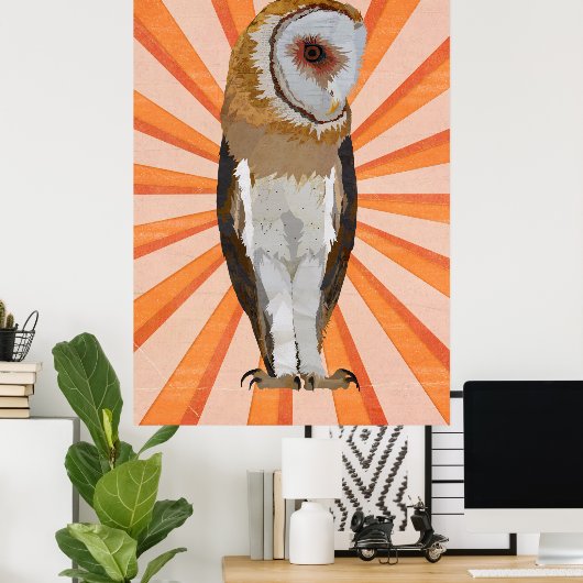 NOVEMBER OWL POSTER (Thuiskantoor)