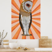 NOVEMBER OWL POSTER (Keuken)
