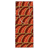 November-partij Thanksgiving Wijn Cadeautas (Achterkant)