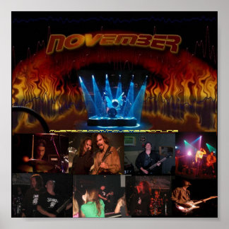 NOVEMBER POSTER!!!, ... - Gepersonaliseerd Poster