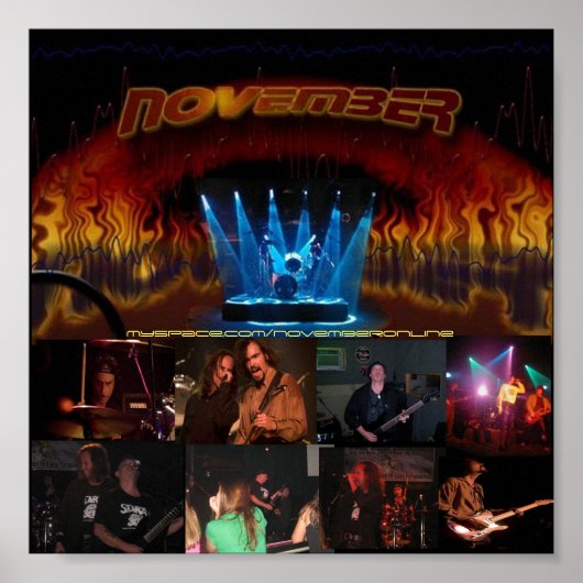 NOVEMBER POSTER!!!, ... - Gepersonaliseerd Poster (Voorkant)