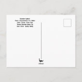 November Schorpioen Geboorte Maand Briefkaart (Achterkant)