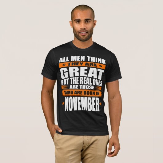 November T-shirt (Voorkant volledig)