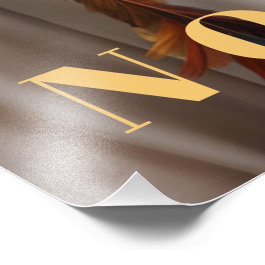 *~* NOVEMBER Topaz AP53 Hoofdadres Birthstone Foto Afdruk (Hoek)