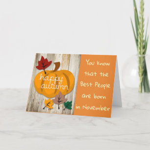 ***NOVEMBER*** VERJAARDAG MET WAT LIEFDE OOK KAART