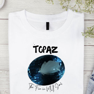 November Verjaardag Topaz T-shirt