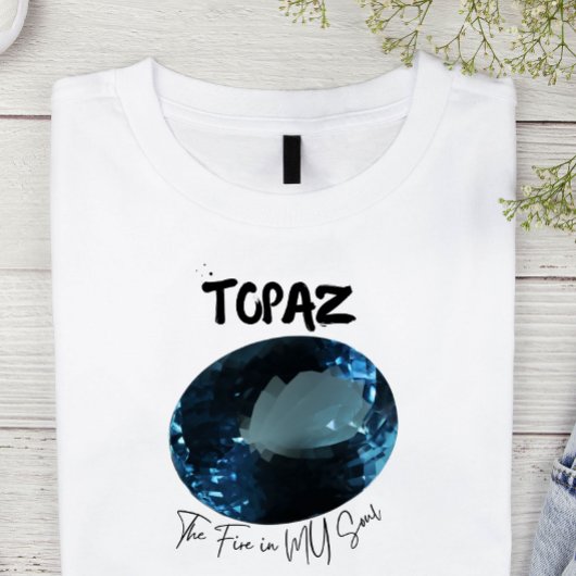 November Verjaardag Topaz T-shirt