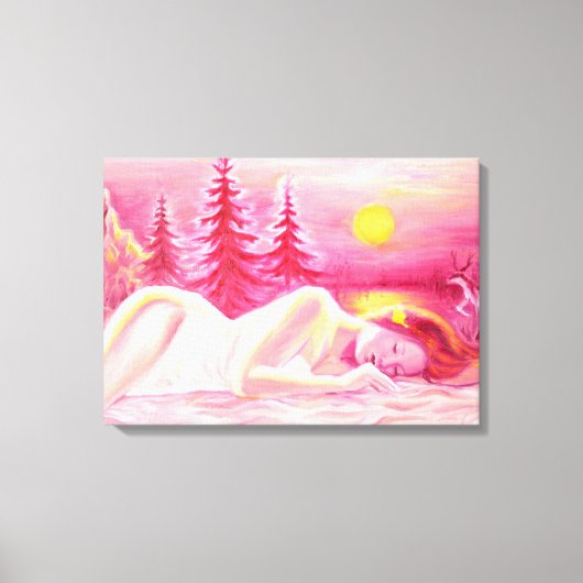 November zomer canvas afdruk (Voorkant)