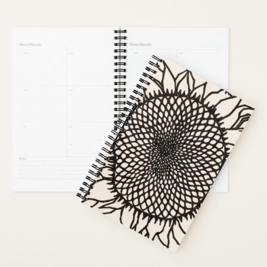 November Zonnebloem Illustratie Julie de Graag Planner (Display)