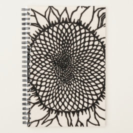 November Zonnebloem Illustratie Julie de Graag Planner