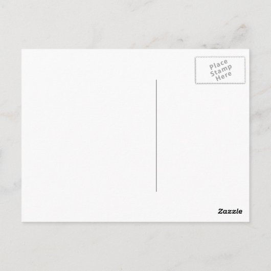 November zonsondergang briefkaart (Achterkant)