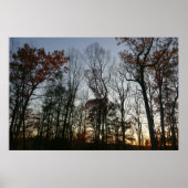 November zonsondergang poster (Voorkant)