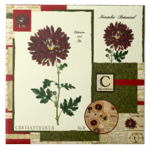 November's Bloem Tegeltje