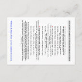 Novena voor het heilige hart van Jezus Prayer Kaar Bedankkaart (Achterkant)