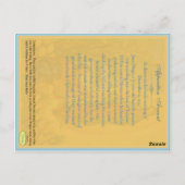 Novena voor onze dame van Guadalupe Briefkaart (Achterkant)