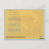 Novena voor Welvaart en Dichtheid Briefkaart (Achterkant)