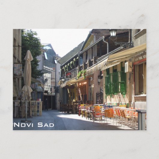 Novi Sad Briefkaart (Voorkant)