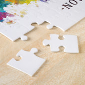 Novi Sad Servië Skyline Legpuzzel (Zijkant)