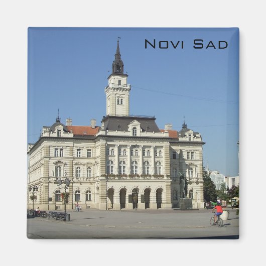 Novi Sad - Stadhuis Magneet (Voorkant)