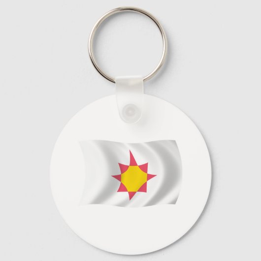 Novial Vlag Sleutelhanger (Voorkant)