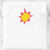 Novial Vlag Sticker (Tas)