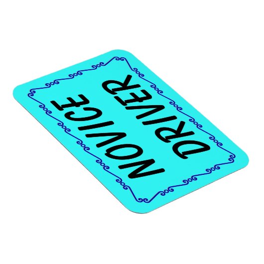 Novice Driver Magneet (Rechterzijde)