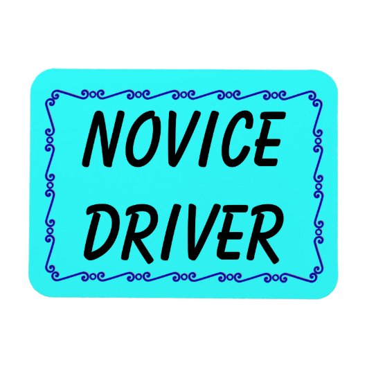 Novice Driver Magneet (Horizontaal)