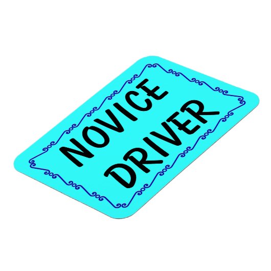 Novice Driver Magneet (Linkerzijde)