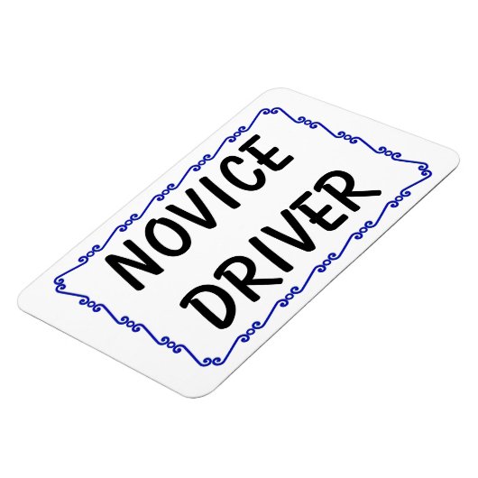 Novice Driver Magneet (Linkerzijde)