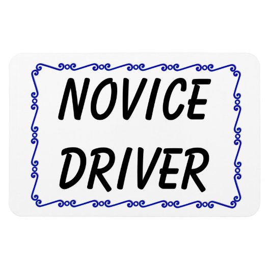 Novice Driver Magneet (Horizontaal)