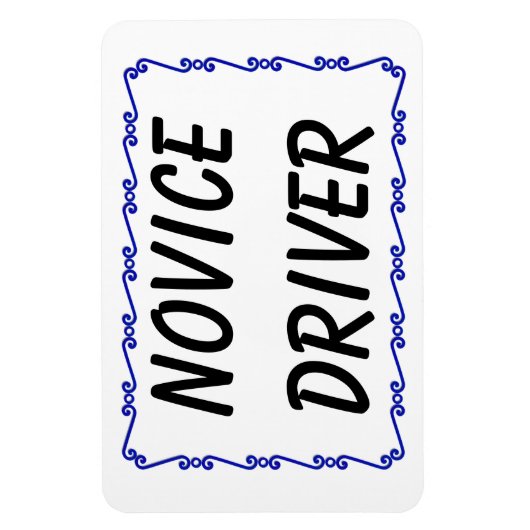 Novice Driver Magneet (Verticaal)