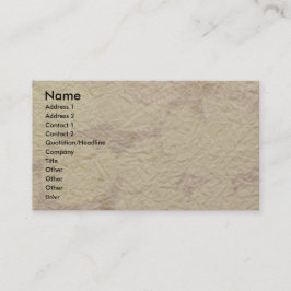 NOVINO - Handgemaakt papieren blik 2 Visitekaartje