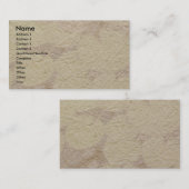 NOVINO - Handgemaakt papieren blik 2 Visitekaartje (Voorkant / Achterkant)