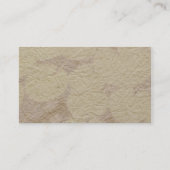 NOVINO - Handgemaakt papieren blik 2 Visitekaartje (Achterkant)