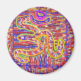 NOVINO Om Mantra - Acrylkunst met hoge energie Magneet