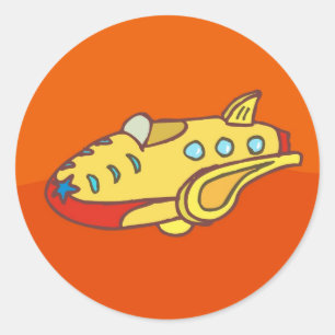 NOVINO Super Jet Ronde Sticker
