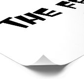 Novinofobie Leeg Glas Perfect Poster (Hoek)