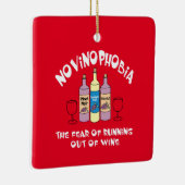 Novinophobia Flessen Keramisch Ornament (Rechts)