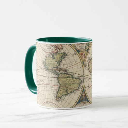Novissima Totius Terrarum Orbis Tabula Mok (Voorkant links)