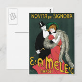 Novita per Signora door Leonetto Cappiello Briefkaart (Voorkant / Achterkant)