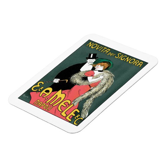 Novita Per Signora ~ E.A. Mele co. Magneet (Linkerzijde)