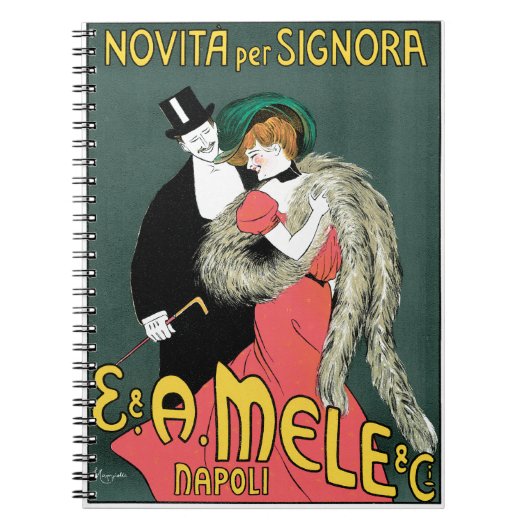 Novita Per Signora ~ E.A. Mele co. Notitieboek (Voorkant)