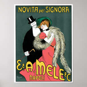 Novita Per Signora ~ E.A. Mele co. Poster