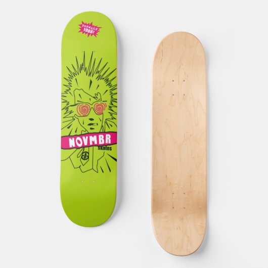 NOVMBR Sicko stick 8.5 Skateboard (Voorkant)