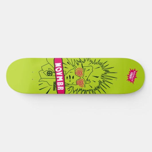 NOVMBR Sicko stick 8.5 Skateboard (Horizontaal)