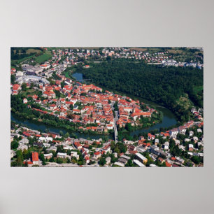 Novo Mesto Slovenië Poster