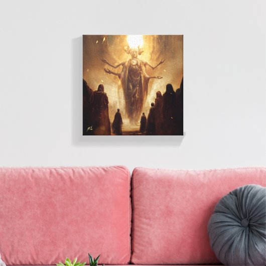 Novo Mundo Canvas Afdruk (Insitu (Woonkamer))