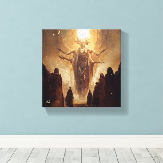 Novo Mundo Canvas Afdruk (Insitu (Houten vloer))