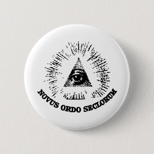 Novus Ordo Seclorum Button (Voorkant)